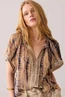 Summum 2s3284-12121 blouse top print