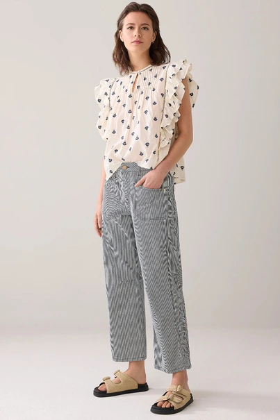 Summum 2s3289-11950 blouse ruffle