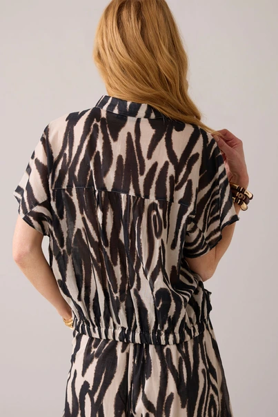 Summum 2s3307-12226 print blouse q
