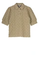 Summum 3s4805-30422 blouse pofmouwen