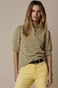 Summum 3s4805-30422 blouse pofmouwen
