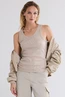 Summum 3s4873-5138 rib tanktop glans