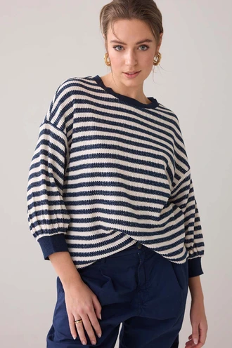 Summum 3s5082-30670 trui streep lurex