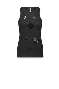 Summum 3s5133-30695 rib singlet bloem