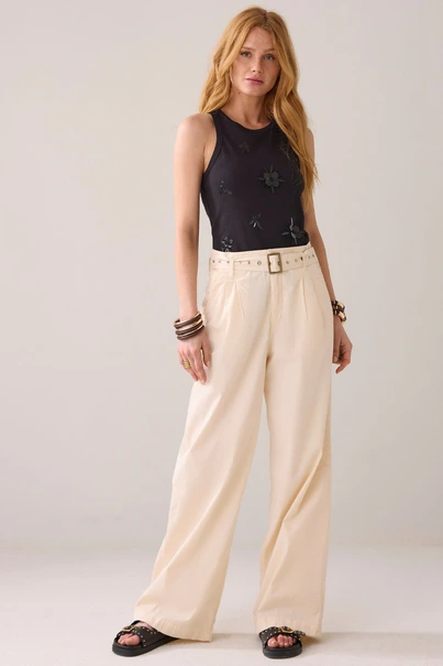 Summum 3s5133-30695 rib singlet bloem