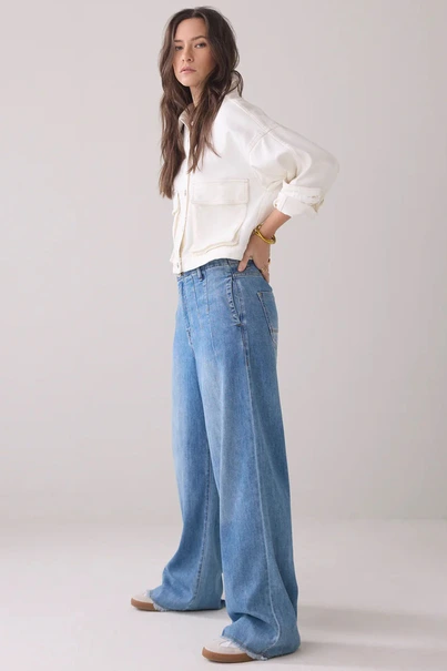 Summum 4s2679-5174 jeans palazzo leg