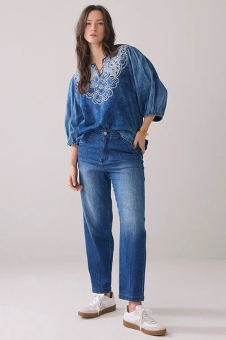 Summum 4s2740-5153 jeans barrel fit