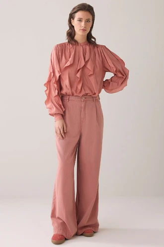 Summum 4s2755-12195 broek bandplooi