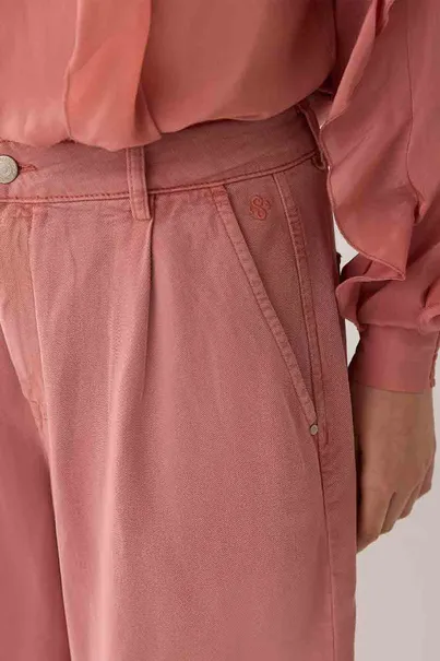Summum 4s2755-12195 broek bandplooi