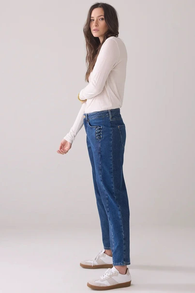 Summum 4s2762-5185 jeans veter detail