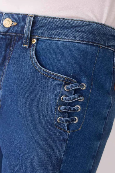 Summum 4s2762-5185 jeans veter detail