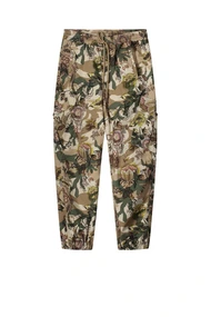 Summum 4s2787-12162 broek bloem print