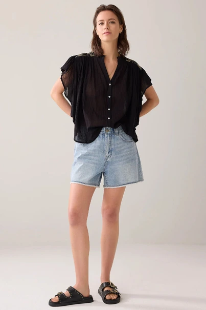 Summum 4s2792-5169 jeans short raw