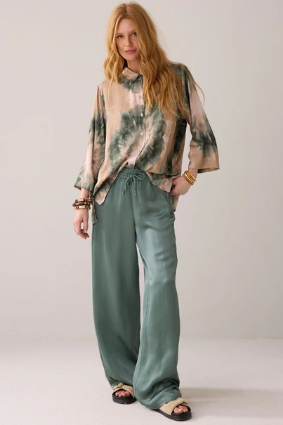 Summum 4s2801-12084 broek satijn