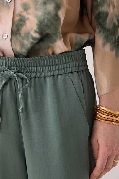 Summum 4s2801-12084 broek satijn
