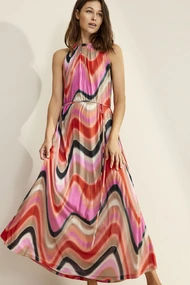 Summum 5s1442-30446 tricot jurk wave