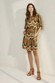 Summum 5s1459-11819 jurk art nouveau