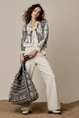 Summum 7s5740-7935 vest ikat jaquard