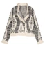 Summum 7s5740-7935 vest ikat jaquard