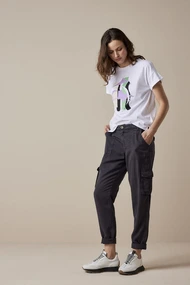Summum 8s843-8453 sneakers wit zwart
