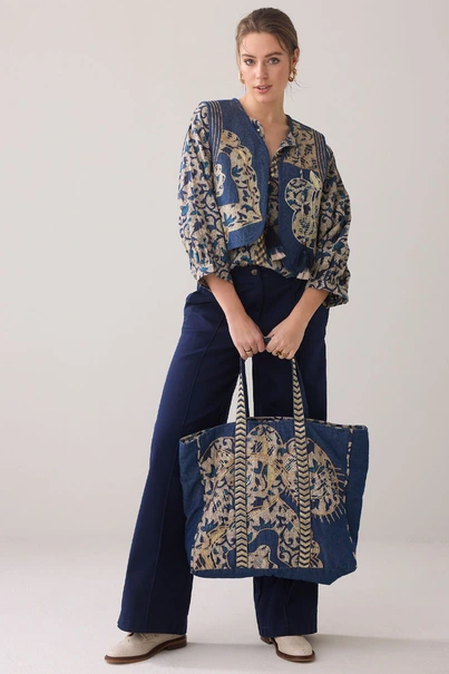 Summum 8s964-12212 tote bag borduur