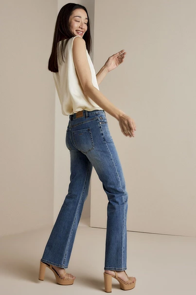 Summum lucca-5127 flared jeans noos