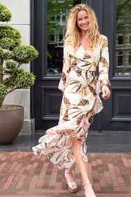 Tessa Koops indira jurk sublime print