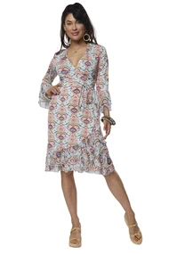 Tessa Koops indy dress kort siesta print
