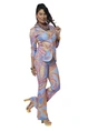 Tessa Koops jeanet blazer cecina print