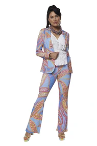 Tessa Koops jeanet blazer cecina print