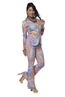 Tessa Koops jeanet blazer cecina print