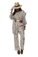 Tessa Koops nabila top voile amanti print