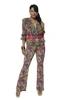 Tessa Koops tula top voile pluma print