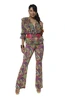 Tessa Koops tula top voile pluma print