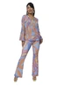 Tessa Koops ylio top voile cecina print