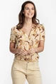 Tramontana c15-04-301 blouse palm print