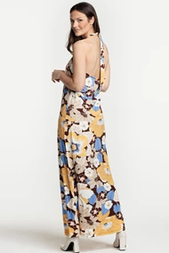 Tramontana d21-04-501 halter jurk bloem