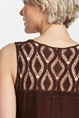Tramontana q08-04-501 jurk tricot borduur