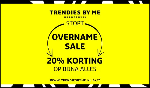 TRENDIES BY ME gaat stoppen!