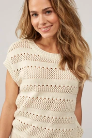 Yaya 01-000203-302 trui mouwloos