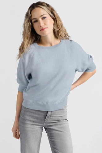 Yaya 01-000225-502 sweater 1/2 mouw