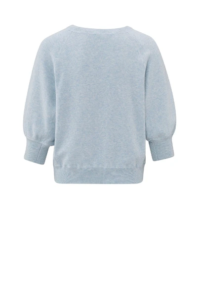 Yaya 01-000225-502 sweater 1/2 mouw