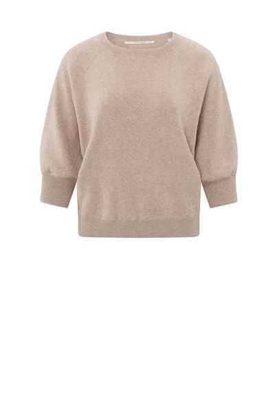 Yaya 01-000225-502 sweater 1/2 mouw