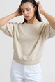 Yaya 01-000225-503 sweater 1/2 mouw