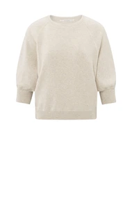 Yaya 01-000225-503 sweater 1/2 mouw