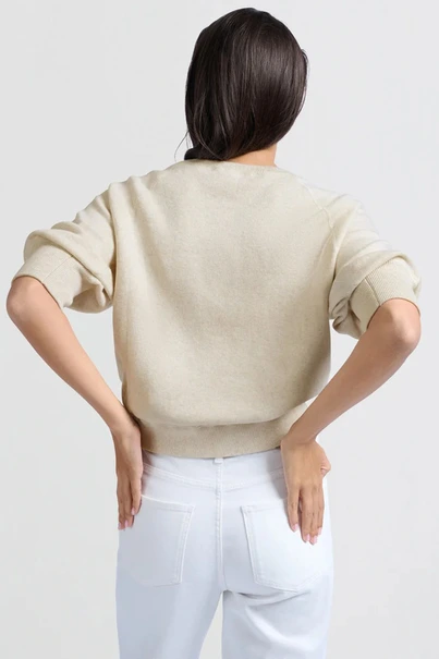 Yaya 01-000225-503 sweater 1/2 mouw