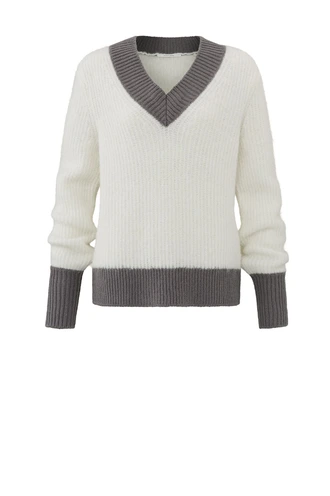 Yaya 01-000298-310 trui v-hals