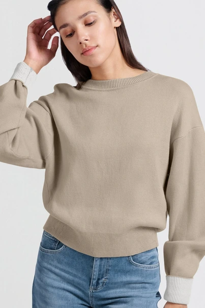 Yaya 01-000431-501 trui contrast
