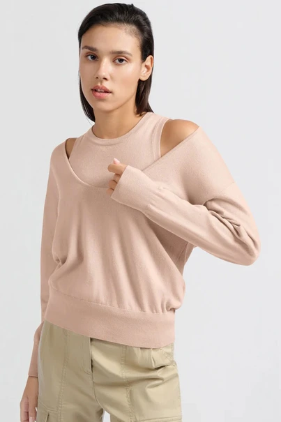 Yaya 01-000443-502 trui met top