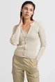 Yaya 01-000447-502 vest ribbel